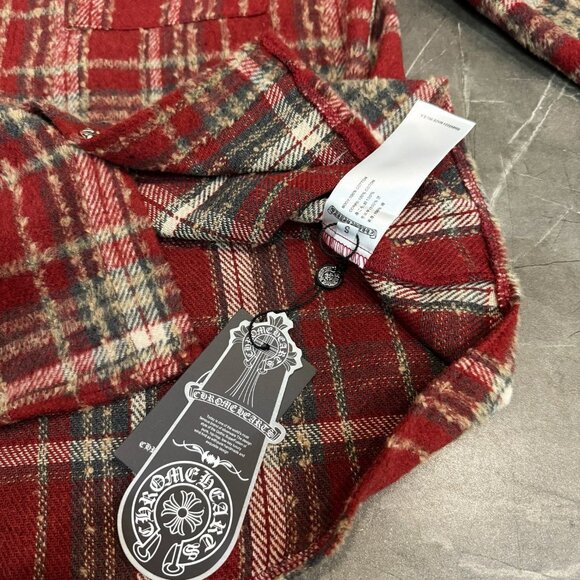 Chrome Hearts Guppy embroidered checkered shirt - Picture 7 of 7